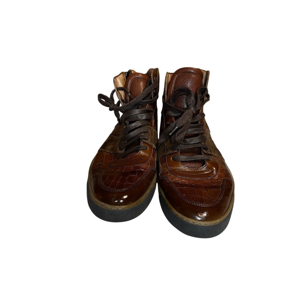 Johnston & Murphy J&M 1850 Men's Brown Side Zip Boots 20-7976 - Size 10m